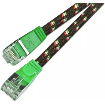 Wirewin Cat.6 SLIM-Tough tinklo kabelis F/FTP 0,25 m žalias PKW-TOUGH-STP-K6 0.25 GN