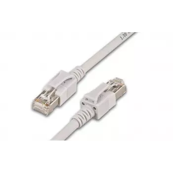 Wirewin S/FTP Cat.6a 3m tinklo kabelis, pilkas, Cat6a S/FTP (S-STP) (PKL-PIMF-KAT6A 3.0)