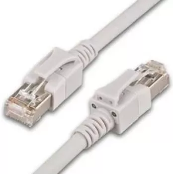 Wirewin S/FTP Cat.6a 3m tinklo kabelis, pilkas, Cat6a S/FTP (S-STP) (PKL-PIMF-KAT6A 3.0)