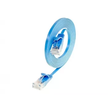 Wirewin SLIM U6 25 BL - Cat.6 plonas tinklo kabelis, U/UTP, 25 m, mėlynas (PKW-SLIM-KAT6 25.0 BL)