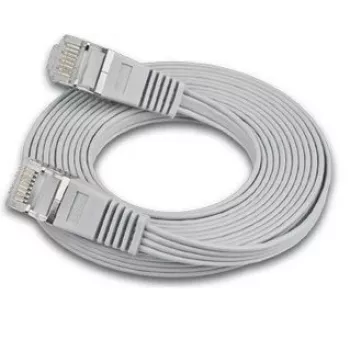 Wirewin Triotronik PKW-STP-SLIM-KAT6 0,1 m baltas Cat6 U/FTP plonas tinklo kabelis