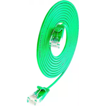Wirewin Triotronik U/UTP Cat6 tinklo kabelis 3m žalias PKW-LIGHT-K6 3.0 GN