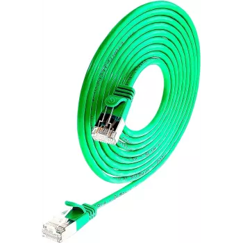 Wirewin Triotronik PKW-LIGHT-STP-K6 10.0 GN Cat6 STP tinklo kabelis, RJ-45 male to RJ-45 male, 10 m, žalias