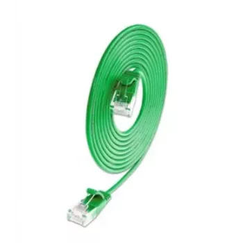 Wirewin SLIM KAT6A 10 Gigabit šviesinis pataisas apvalus, U/UTP, Ø 3,6 mm, žalias (SLIM-L-UU-K6A 1.5 GN)