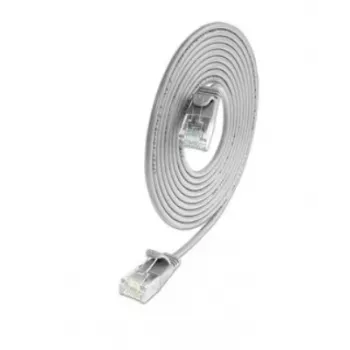 Wirewin SLIM KAT6A 10 Gigabit šviesus prailginimo laidas apvalus, U/UTP, Ø 3,6 mm, pilkas (SLIM-L-UU-K6A 1.5)