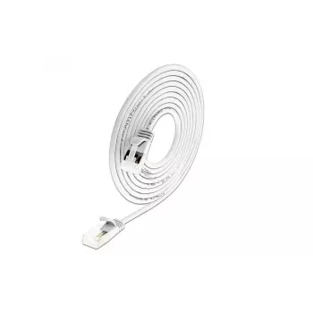 Wirewin Light tinklo kabelis apvalus U/FTP Cat 6a baltas 5,0 m plonas, ekranuotas, PoE, lankstus plonas kabelis specialioms reikmėms (PKW-LIGHT-STP-K6A 5.0 WS)