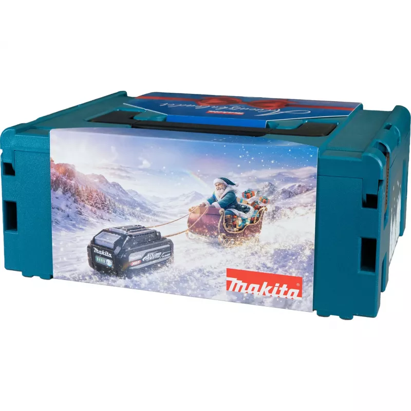 Makita P-84888 Advento kalendorius 2026 – 24 durelės, įvairūs aukščiausios kokybės šokoladai ir šventiškos staigmenos, FSC sertifikuotas kartonas, riboto leidimo