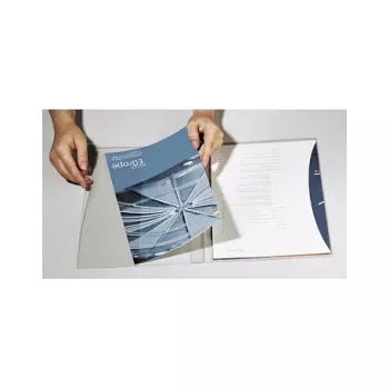 DURABLE A4 permatomas ataskaitų failų įdėklas, permatomas, 223x313mm, įdėklas iš viršaus, 30 lapų talpa