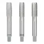 RUKO 246058 Rankinių sriegiklių rinkinys BSW 5/8 col. × 11 TPI, 3 vnt.