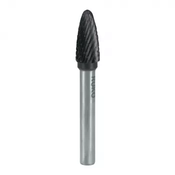 RUKO FRS-DIN8033-HM-TiAlN-Ø10,0mm kietlydinio galinis frezas