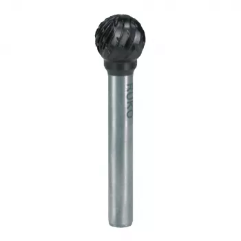 RUKO FRS-DIN8033-HM-TiAlN-Ø12,0mm kietlydinio galinis frezas, 4 griovelių, TiAlN danga, DIN 8033, 12mm skersmuo, 75mm ilgis