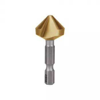 RUKO KES-Bit-HSS-TiN-90°-Ø12,4mm nusklembimo grąžtas