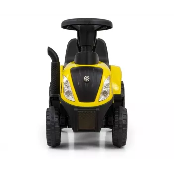 MILLY MALLY traktorius New Holland T7 važinėjimui, geltonos spalvos