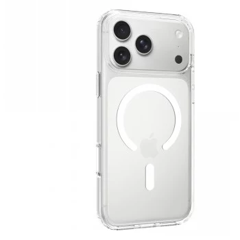 SCREENOR Bumper iPhone 18 Pro Max / 17 Pro Max MagSafe permatomas dėklas