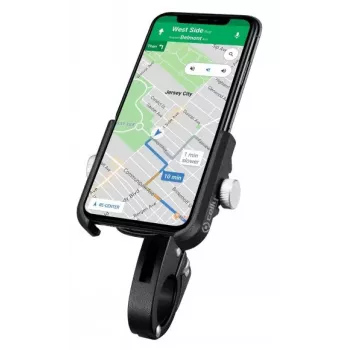 CELLY Universal Armor dviračio laikiklis išmaniesiems telefonams iki 6,7 inch - juodas