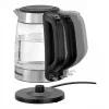 Bartscher 200096 stiklinis elektrinis virdulys 1,7 l, 2200 W, sidabrinis