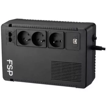 FSP ECO 800-GE linijinis-interaktyvus UPS 800VA 480W RJ11/RJ45 3x Schuko