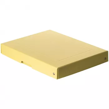 FALKEN PURE dokumentų dėžė 500 lapų pastelinė geltona 24,0 x 32,0 x 4,0 cm, 1 vnt. (22001928000F)