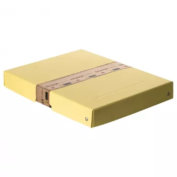 FALKEN PURE dokumentų dėžė 500 lapų pastelinė geltona 24,0 x 32,0 x 4,0 cm, 1 vnt. (22001928000F)