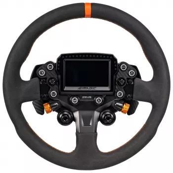 Simagic ZS-330RR Alcantara vairo ratlankis, 330mm, be stebulės