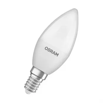 Osram LED lemputė 4,9W šilta balta E27 470lm, 3 vnt.