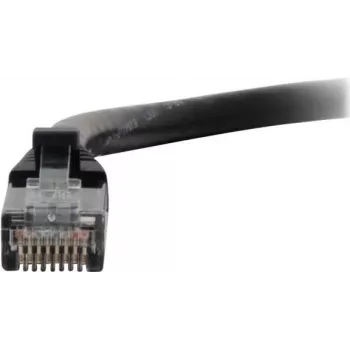 C2G 0,3 m Cat6 Snagless UTP tinklo kabelis, juodas 83404