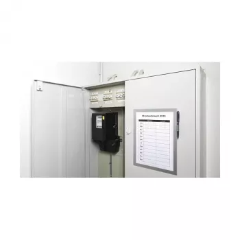 DURABLE DURAFRAME NOTE A4 savaiminio lipnumo informacinis rėmelis, juodas 499323
