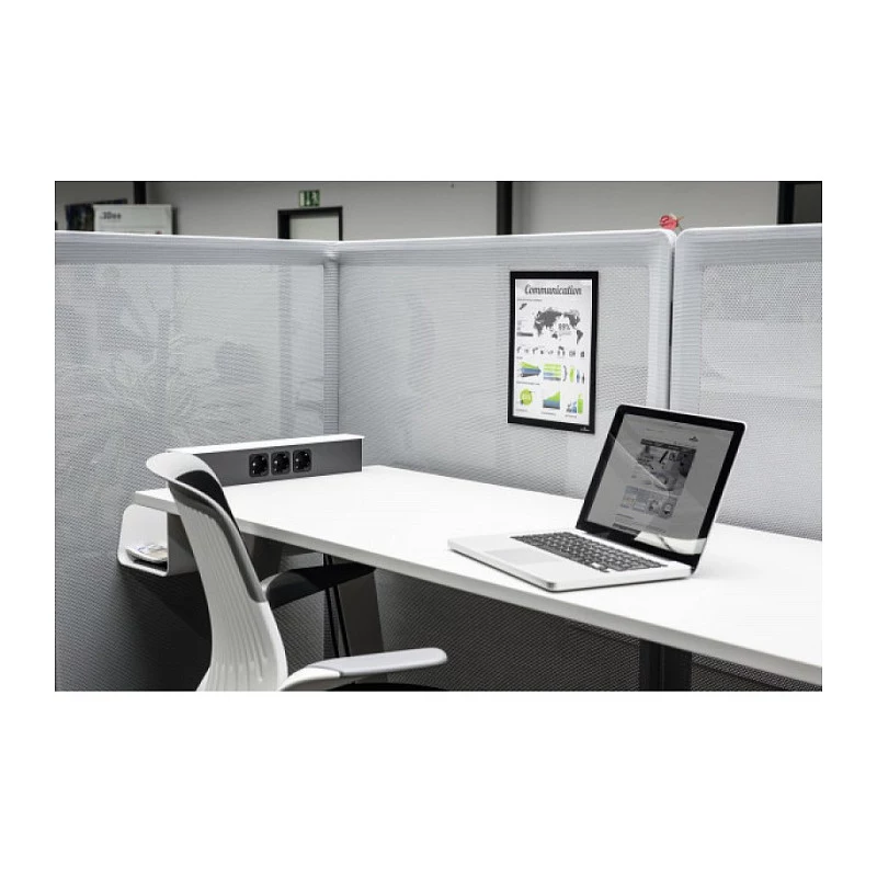 DURABLE DURAFRAME GRIP A4 informacinis rėmelis, lipnus, juodas 496801