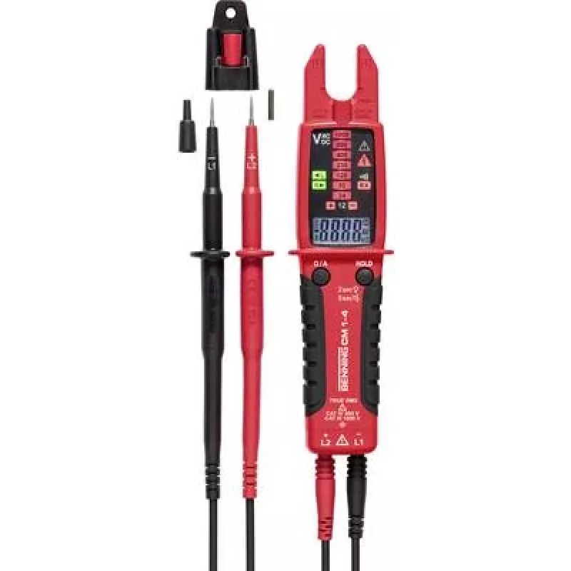 BENNING CM 1-4 skaitmeninis srovės spaustukas CAT III 1000V / CAT IV 600V, 6000 rodmenų, True RMS 044686