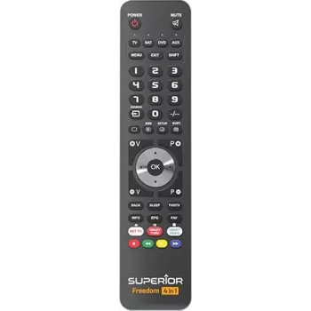 Superior Electronics Freedom Universal Programmable Remote Control Black SUPTUB003