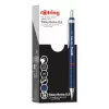 Rotring Tikky Retro mechaninis pieštukas 0,5 mm, mėlyno chromo apdaila 2202566
