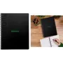 Rhodia Greenbook College sąsiuvinis A5+ languotas juodas 119924C
