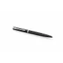 Waterman Impression tušinukas - juodas lakas, chromo apdaila, vidutinio storio mėlynas 2225498
