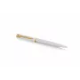 Waterman Allure Impression tušinukas, baltas lakas, aukso spalvos apdaila, vidutinio storio mėlynas rašalas 2225511