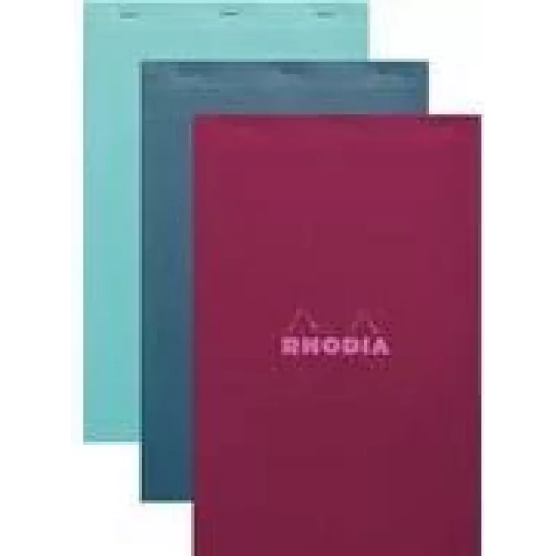 Rhodia No. 19 A4+ kvadratinis bloknotas, įvairių spalvų, 5 vnt. pakelis 19100C