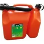 EDA kombinuota kuro ir alyvos kanistrė 6 L + 2,5 L dviejų kamerų raudona/juoda 010169 O SX6