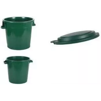 EDA 75 L lauko šiukšlių konteineris, žalias, perdirbto plastiko, 013011 V.CA VX8