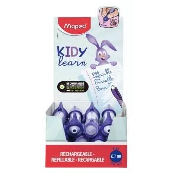 Maped KIDY Learn trinamas flomasteris-triukštukas Rabbit 0,7 mm mėlynas, 12 vnt. dėklė 229601