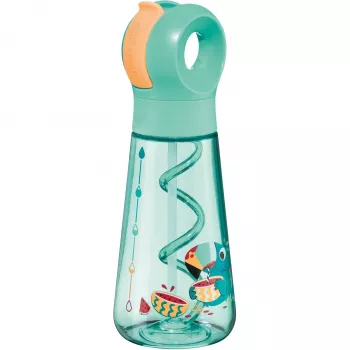 Maped PICNIK TUKAN geriamojo vandens butelis 0,5 L žalias Ecozen su šiaudeliu 873103
