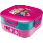 Maped PICNIK Kids Concept Barbie 3-in-1 priešpiečių dėžutė, 1,4 L, 2 skyriai + užkandžių dėžutė, rožinė/įvairiaspalvė 871097