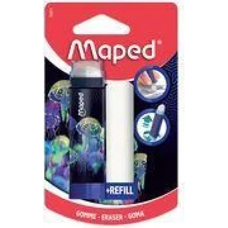 Maped Deepsea Paradise ištraukiamas trintukas su papildymu, lūpdažio stiliaus, 1 vnt., 152011