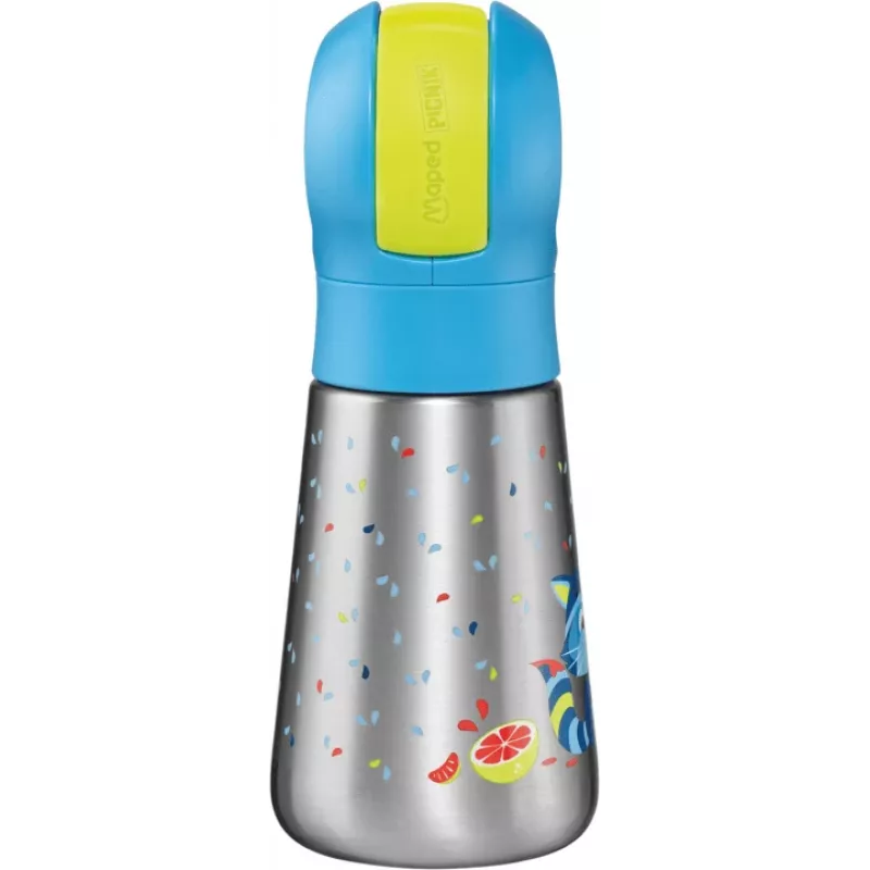 Maped PICNIK termo gertuvė Raccoon, 350 ml nerūdijančio plieno su šiaudeliu 873001