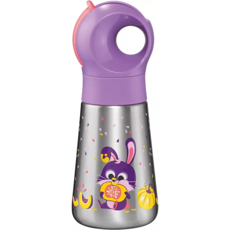 Maped PICNIK termo gertuvė Rabbit 350 ml nerūdijančio plieno su šiaudeliu 873002