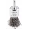 Bosch 1 609 200 269 pieštukinė vielinė šepetėlis, gofruotas plienas, 25 mm, 6 mm kotas