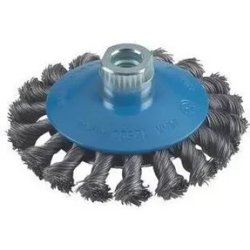 Bosch kūginis šepetys, mazgotinis plieninis, 100 mm, 0,5 mm, 12500 RPM, M14 2608622011