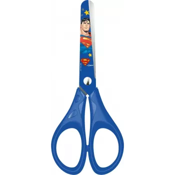 Maped Superman kūrybinės žirklės, apvaliais galais, 130 mm, mėlynos 464233