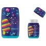 Maped Pixel Party trintukas ir drožtukas 2 dydžių, permatomas drožlių konteineris, įvairių spalvų 049223