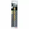 Bosch HSS spiralinis grąžtas 6 mm TiN danga DIN 338 cilindrinis kotas 2609255100