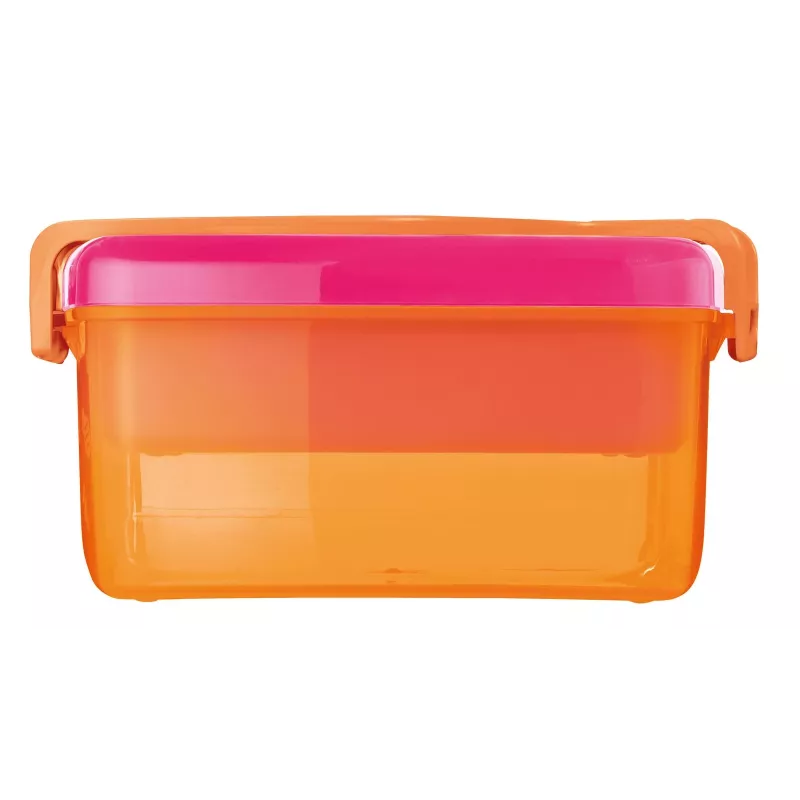 Maped PICNIK ORIGINS 1,4 l pietų dėžutė, rožinė/oranžinė, su 2 skyriais ir išimamu indeliu 870107