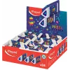 Maped Pyramide PIXEL PARTY plastikinis trintukas, baltas, be ftalatų ir PVC, trikampio pjūvio, 24 vienetų dėžutė 119523